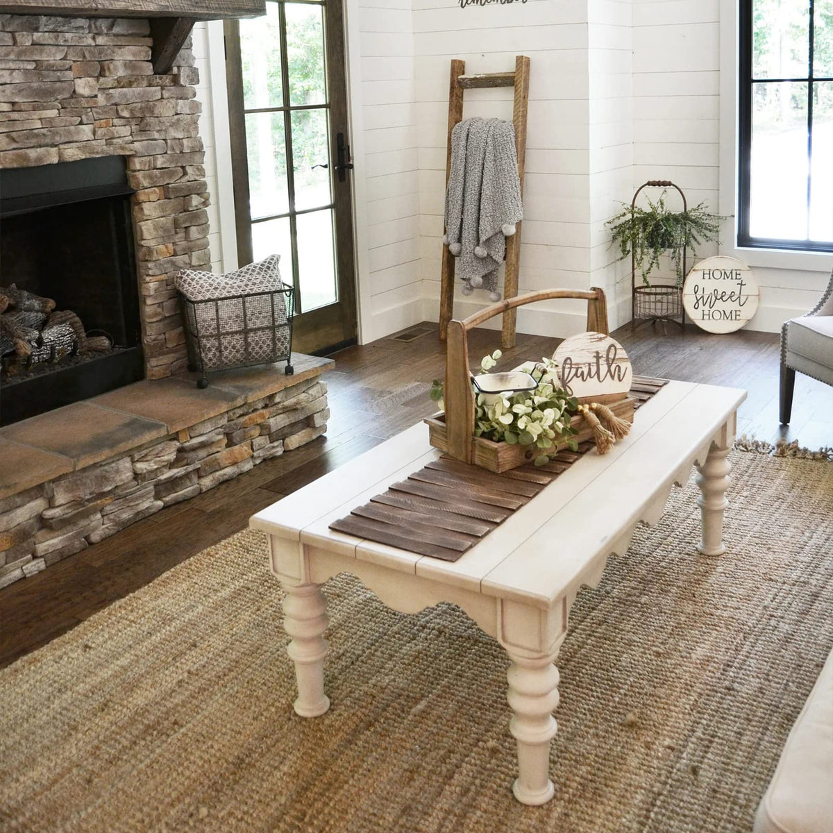 Wooden Table Runner,Natural Durable Wood Table Runner,25 x 12 Inches,Coffee Table Runner with Thick Felt Backing,Table Decorations for Dining Room,Farmhouse Decor,Wedding Decor,Brown