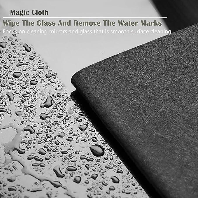 5pcs 9×7 Inches Real Magic Cloth Thickened Magic Cleaning Cloth Microfiber