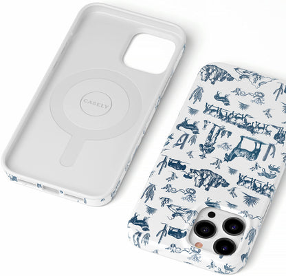 Casely iPhone 13 Pro Case | Fit Check | Neutral Checkerboard | Compatible with MagSafe | Classic Ultra Slim Design