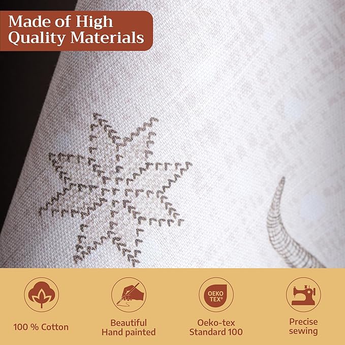 Maison d' Hermine Kitchen Towels Set of 3 100% Cotton 20" x 27.5" Reusable
