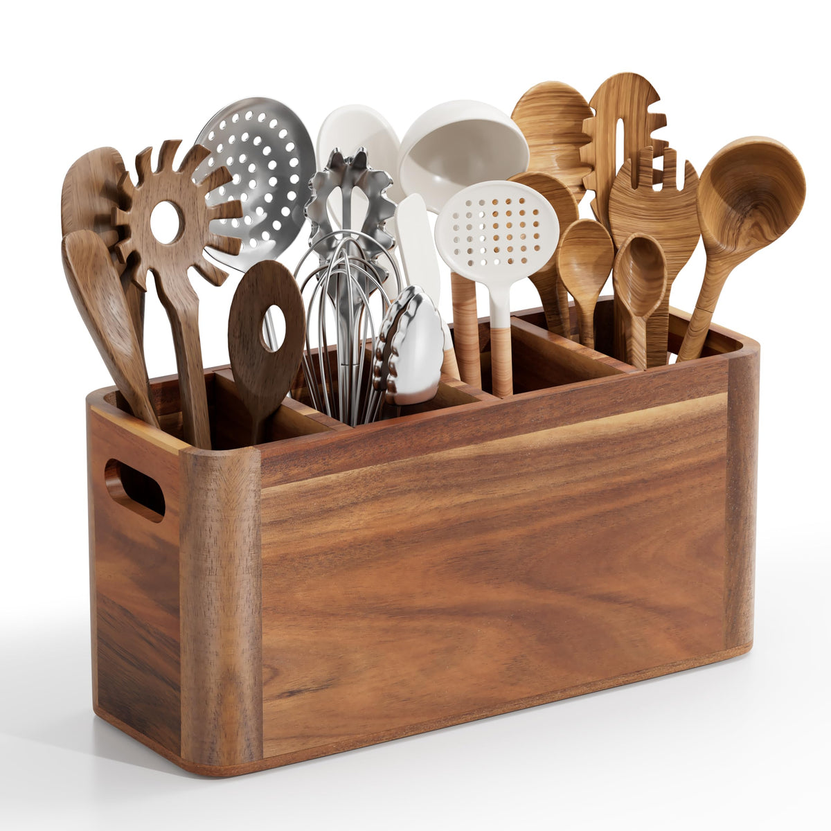 ZUJJAFY Extra Large Kitchen Utensil Holder