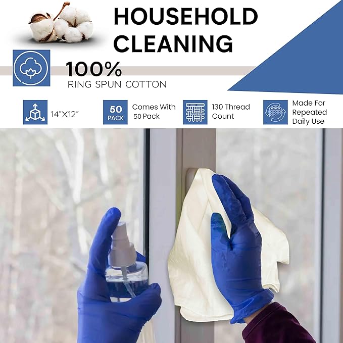 Shop Towels| Multipurpose Commercial and Residential Shop Cleaning| Car Wash