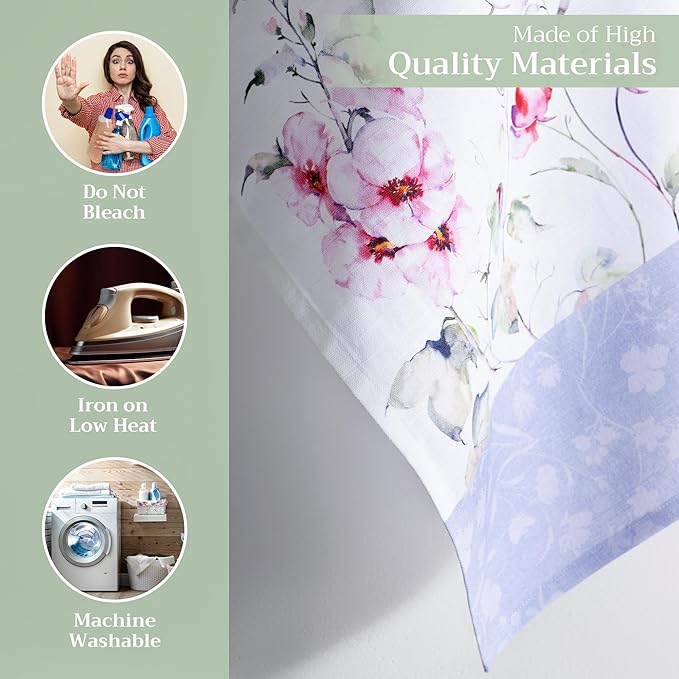 Maison d' Hermine Kitchen Towels Set of 3 100% Cotton 27.50" x 20" Reusable