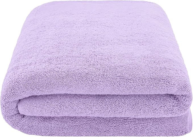 American Soft Linen 100% Cotton 600 GSM Turkish 40x80 Oversized Bath Towel Sheet