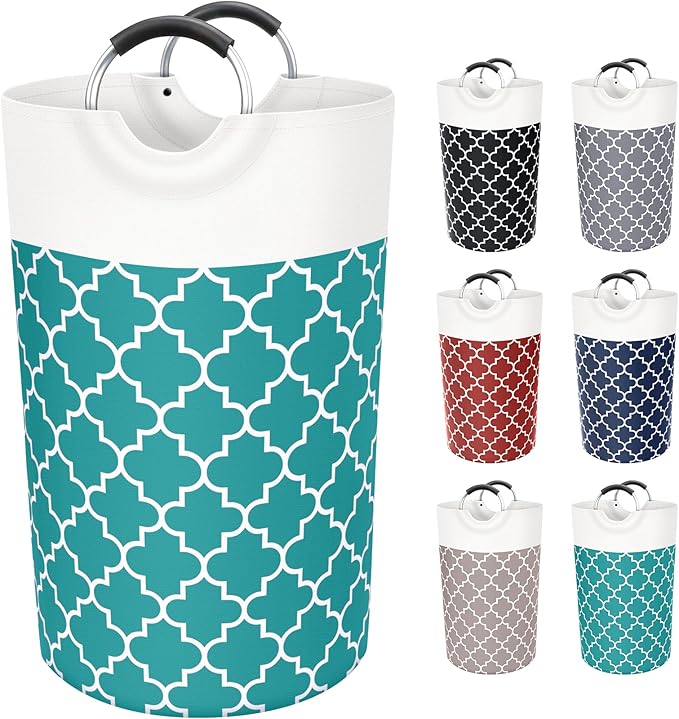 Large Laundry Basket Laundry Hamper Bag Washing Bin Clothes Bag Collapsible Tall