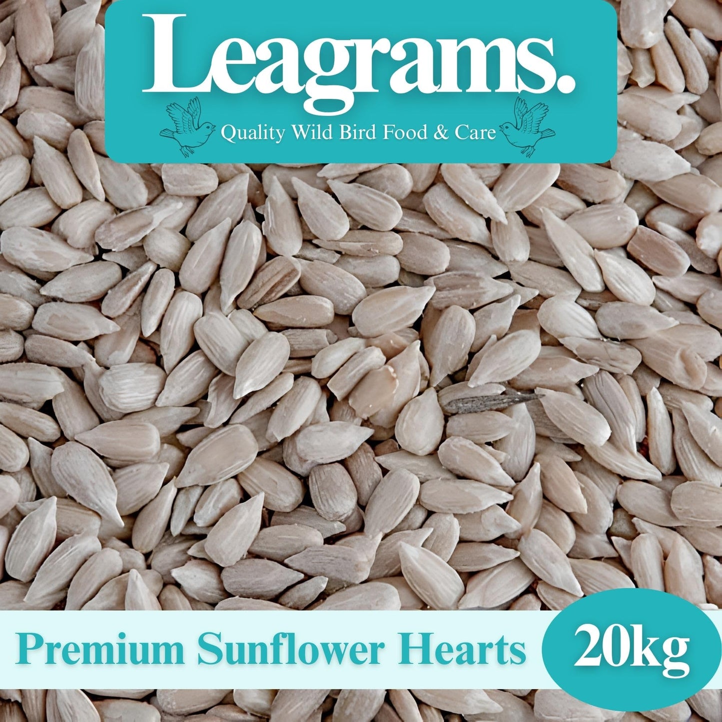 Leagrams Premium Sunflower Hearts 20kg