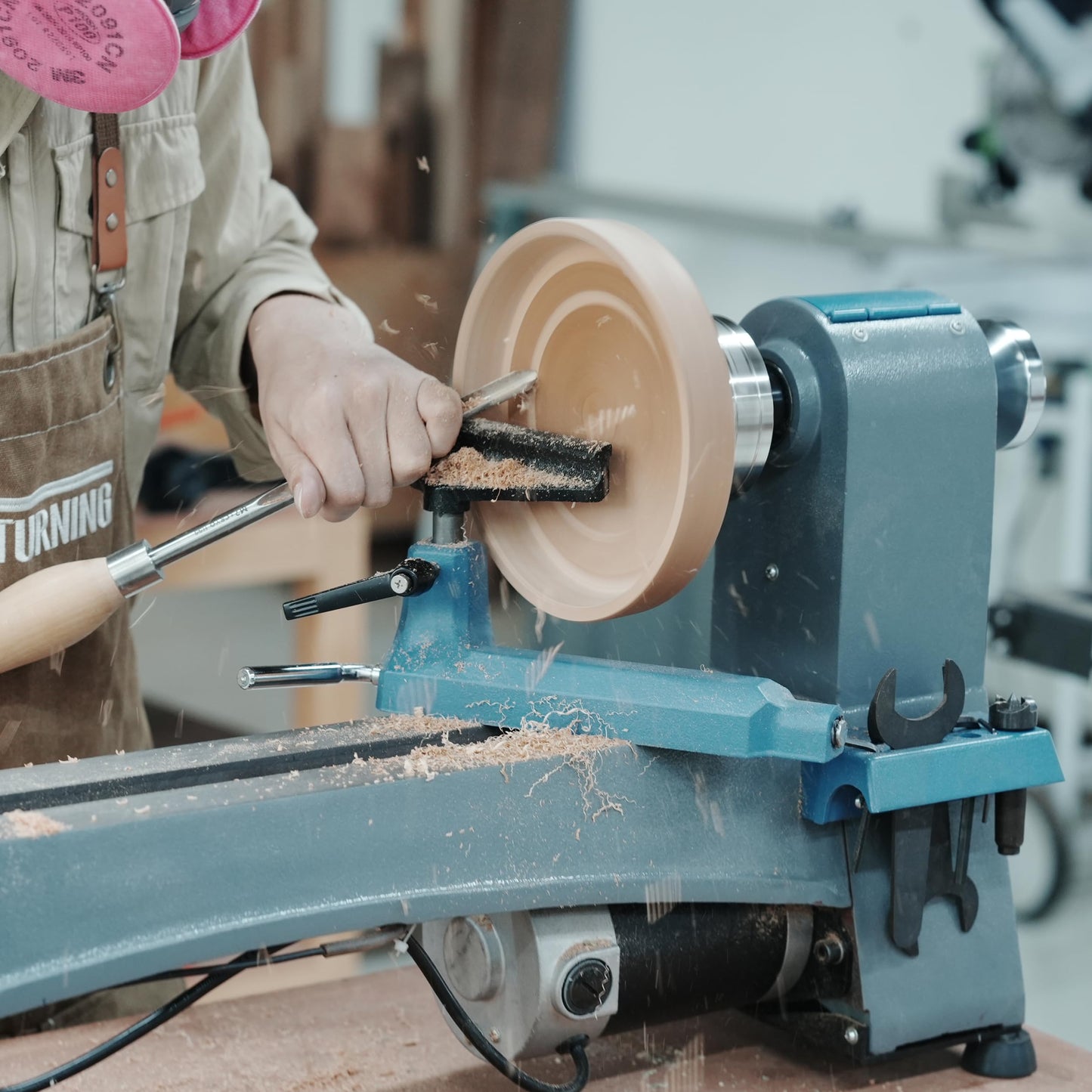 BMTURNING 4” Self-Centering Four-Jaw Universal Chuck for Spindle and Faceplate Work for Woodturning Lathe, Compatible with Super NOVA2, G3 Nova.
