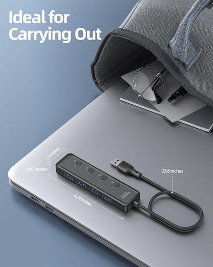 USB C Hub HDMI Adapter for MacBook Pro/Air, 7 in 1 USBC Dongle with HDMI, SD/TF Card Reader, USB C Data Port,100W PD, and 2 USB 3.0 Compatible for MacBook Pro/Air, Dell XPS, Lenovo Thinkpad.