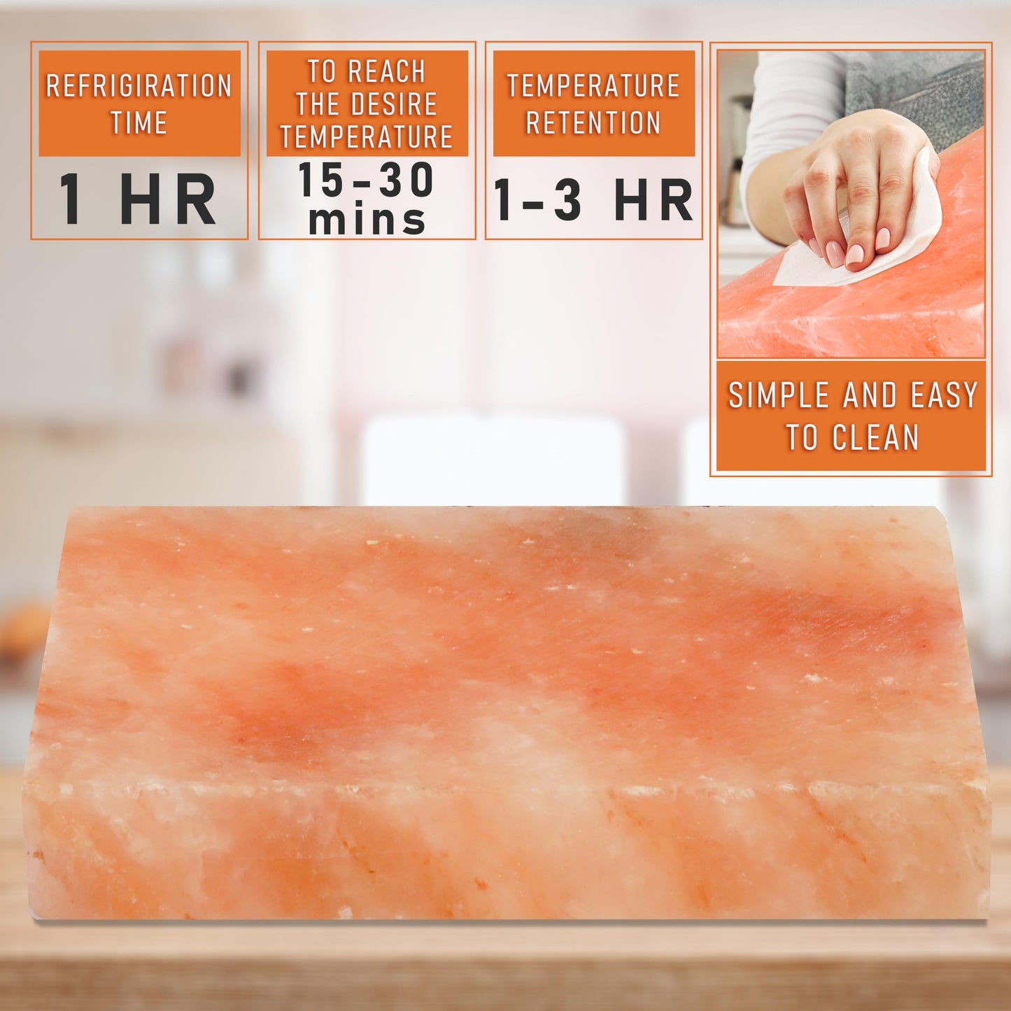 Premium 12x8x1.5 Inch Himalayan Salt Tiles (Plate) for BBQ & Grilling – Natural Salt Block with Tray and Box for Easy Storage, Ideal for Outdoor Cooking, Searing, and Flavor Infusion 11 Lbs