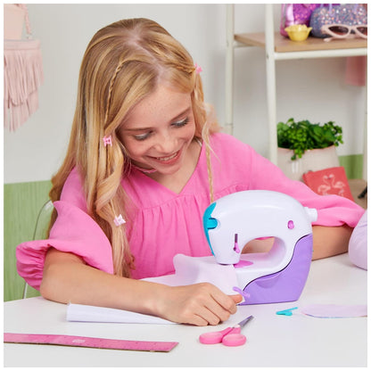 Cool Maker Stitch n Style Fashion Studio - Easy Sew No Thread Sewing Machine with 6 Projects for Kids Ages 8+