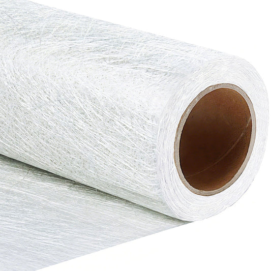 ZXQDRE Fiberglass Chopped Strand Mat Roll 50" x 30ft, 1.5 oz CSM Fiberglass Cloth Roll for Boat Repair, Automotive, Waterproof, Resin & Epoxy Compatible Fiber Glass Cloth