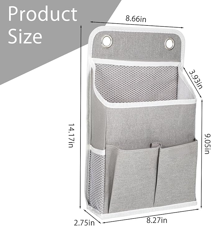 Hanging Organizer with Pockets, Wall Hanging Baskets