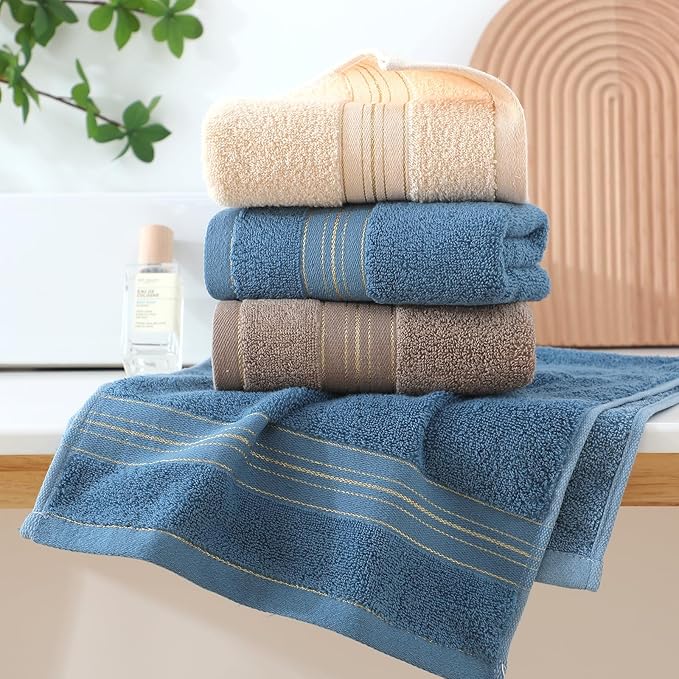 2 Pack Hand Towels for Bathroom