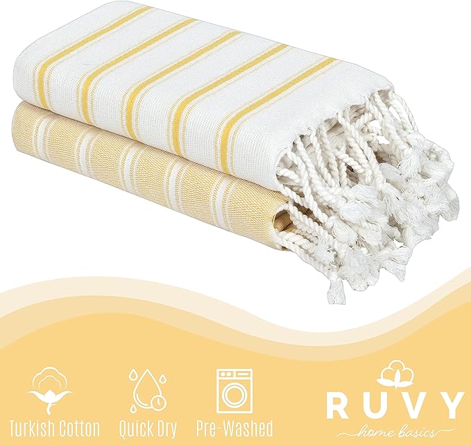 Ruvy Home Basics Turkish Hand Towels