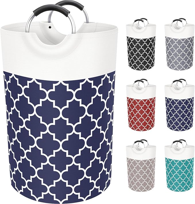Large Laundry Basket Laundry Hamper Bag Washing Bin Clothes Bag Collapsible Tall