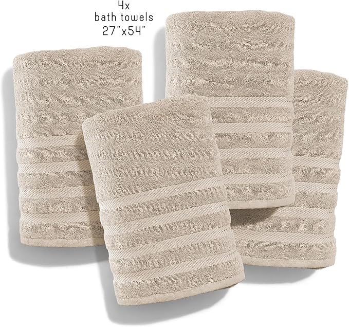 Hearth & Harbor Bath Towels for Bathroom
