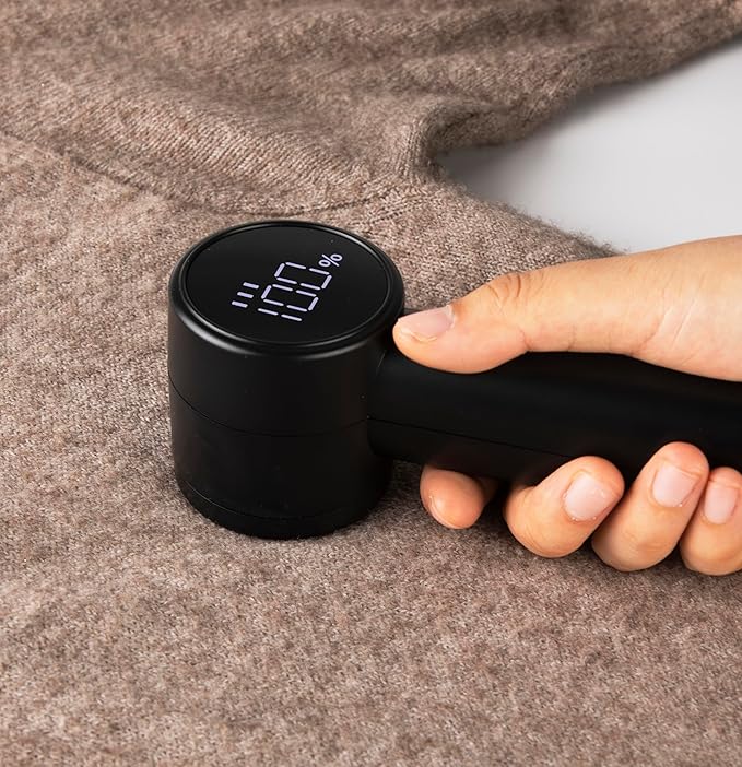 Fabric Shaver – Portable & Lightweight Lint Remover – Removes Fuzz, Pills &