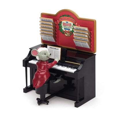 Mr. Christmas Christmas Décor, 10 in, Sing-a-Long Mouse,Plastic