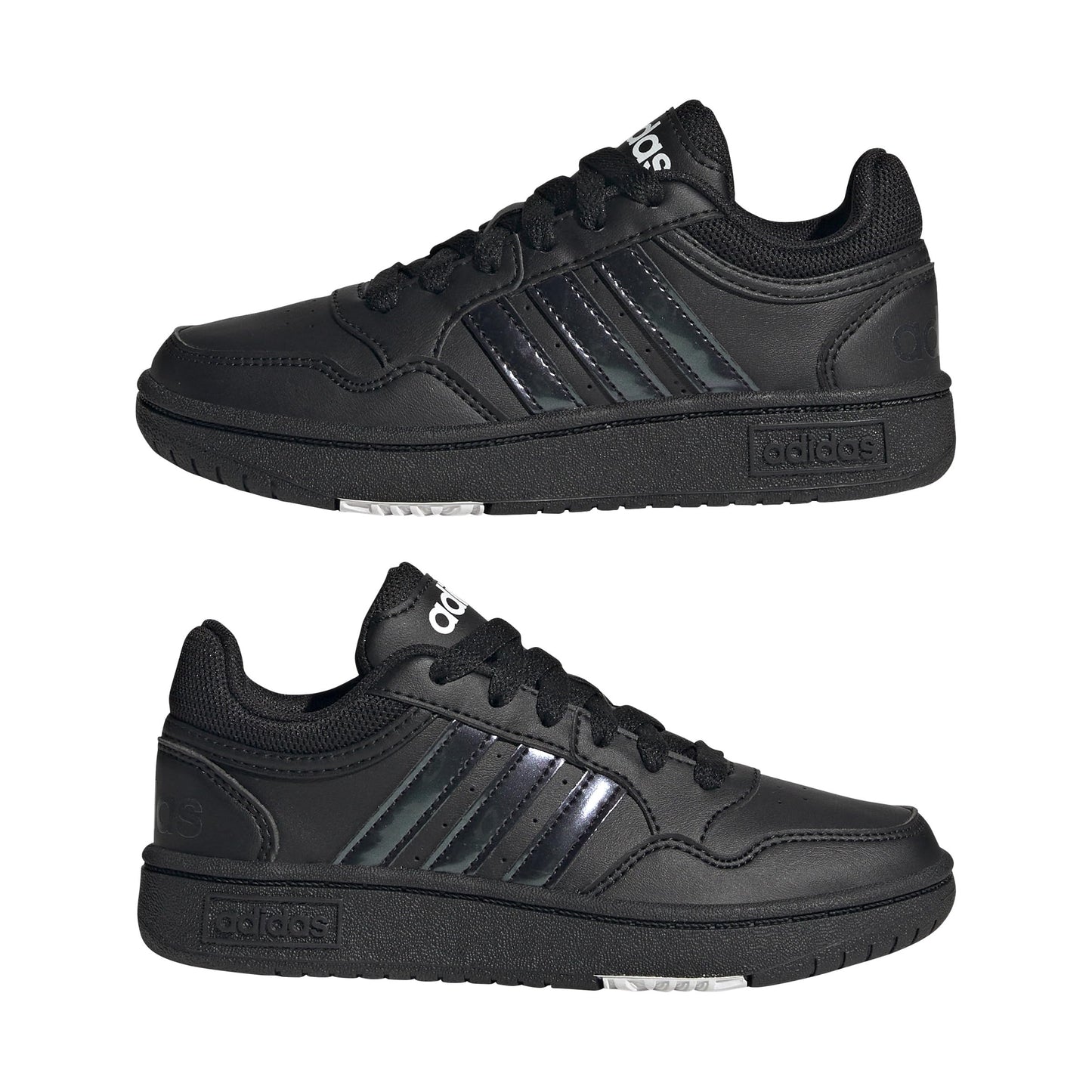 adidas Hoops Shoes, core Black/core Black/Cloud White, 5 UK