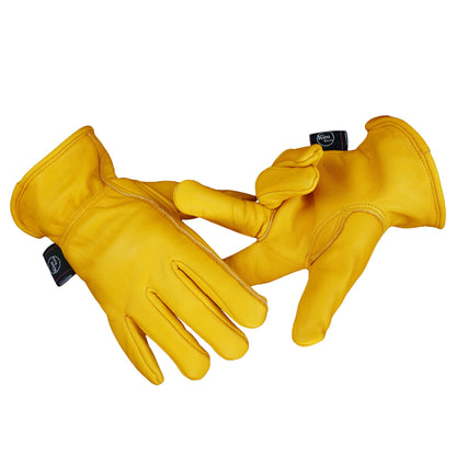 Kim Yuan Winter Warm Work Gloves 3M Thinsulate Lining Perfect for Gardening/Cutting/Construction/Motorcycle, Men & Women M 1 Pair
