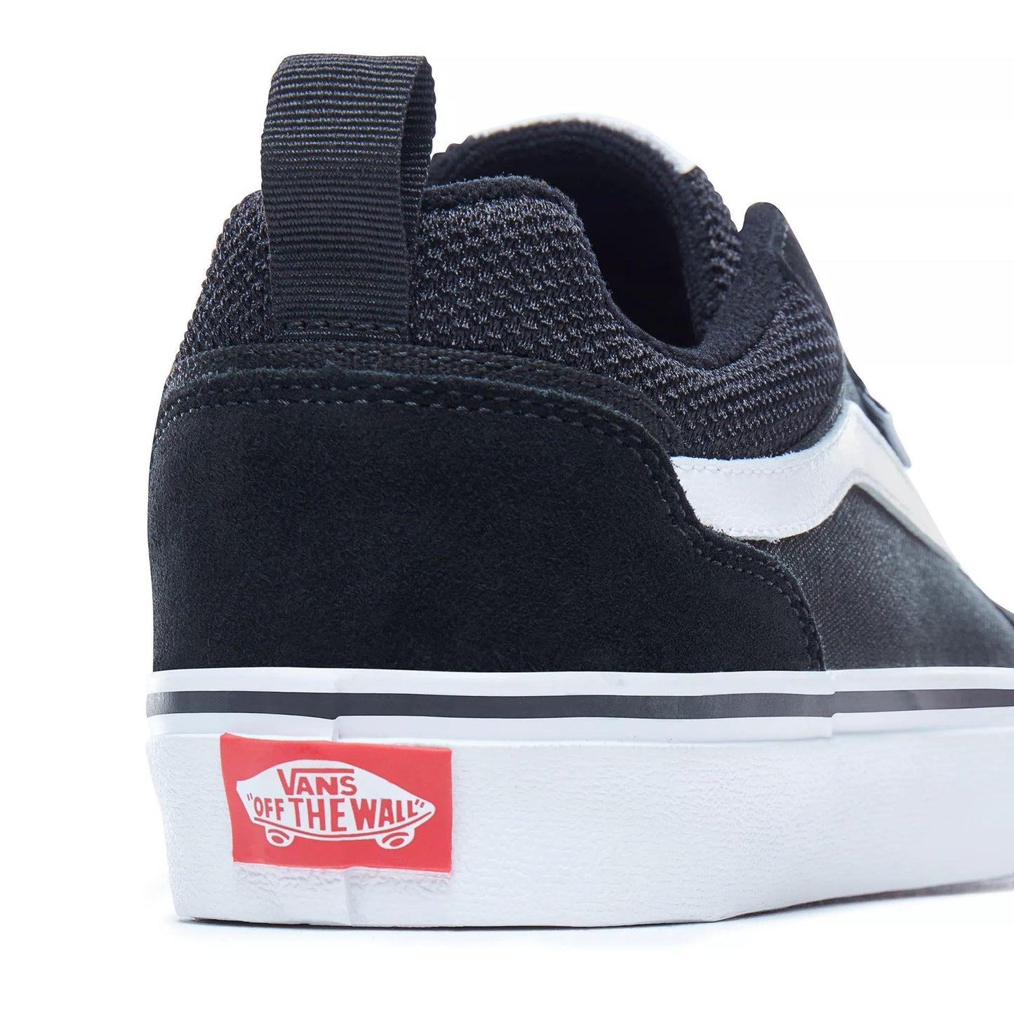 Mens Vans Size 9.5, Filmore Sneaker Black & White Suede & Mesh Canvas Lace Up Shoes, Low Top Men's Trainers, Lightweight Men's Shoes by Vans Active Wear Range (9.5 UK)