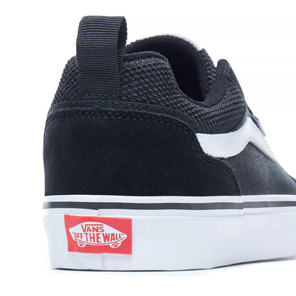 Mens Vans Size 9.5, Filmore Sneaker Black & White Suede & Mesh Canvas Lace Up Shoes, Low Top Men's Trainers, Lightweight Men's Shoes by Vans Active Wear Range (9.5 UK)