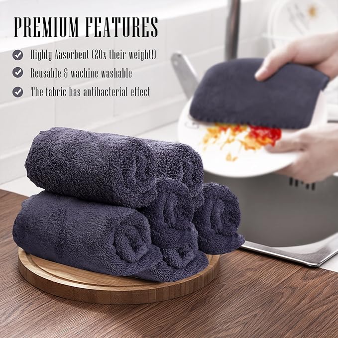 Sunny zzzZZ 24 Pack Kitchen Dishcloths