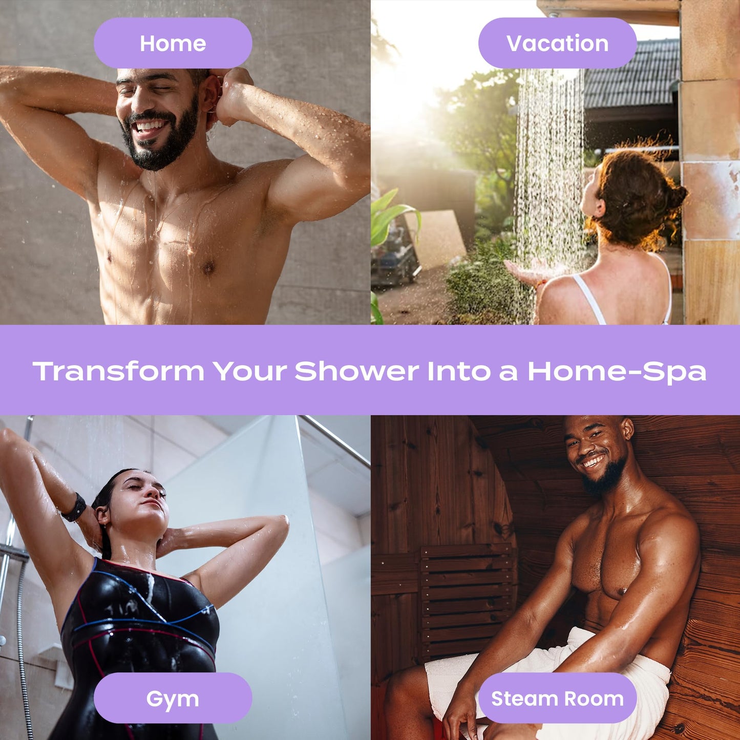 Body Restore Shower Steamers Aromatherapy 15 Pack – Valentines Day Gifts for Her and Him, Birthday Gifts for Women and Men, Relaxation, Stress Relief, Self Care – Lavender
