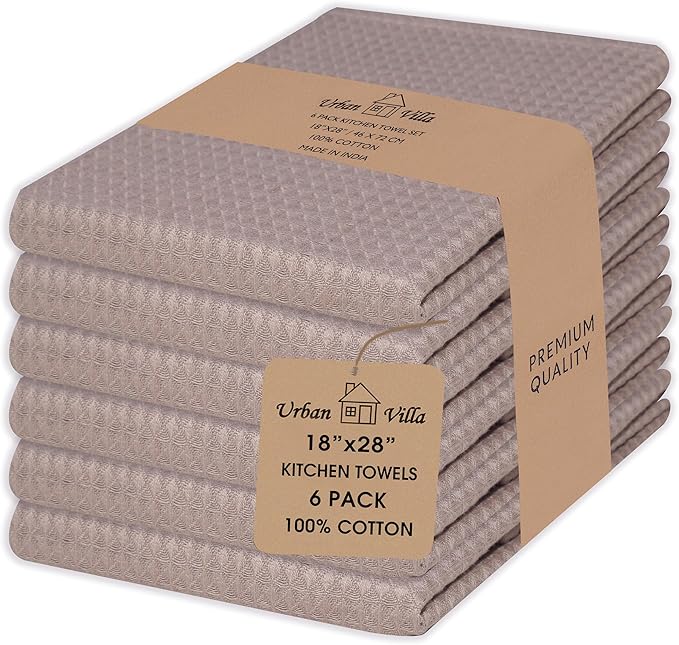 Urban Villa Kitchen Towels Waffle Dish Towels
