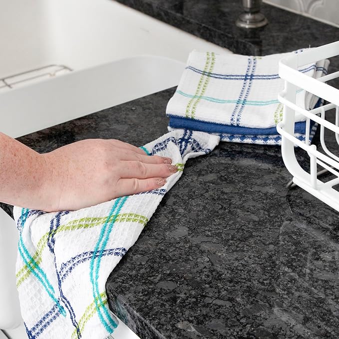T-Fal Premium Waffle Dish Cloths: Highly Absorbent, Super Soft Long Lasting