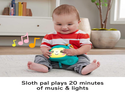 Fisher-Price 3-In-1 Rainforest Sensory Gym & Baby Play Mat | Baby Play Gym Mat for Newborn to Toddler with Light Up Musical Sloth, Toys and Comfy Jungle Gym Playmat Toys | Playmats & Floor Gyms, HJW08