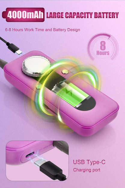 Electric Nail Drill Professional, 45000RPM Cordless Electric Nail File for Acrylic Gel Nails, Professional Nail Drill Manicure Pedicure Polishing Shape Tools for Home Salon