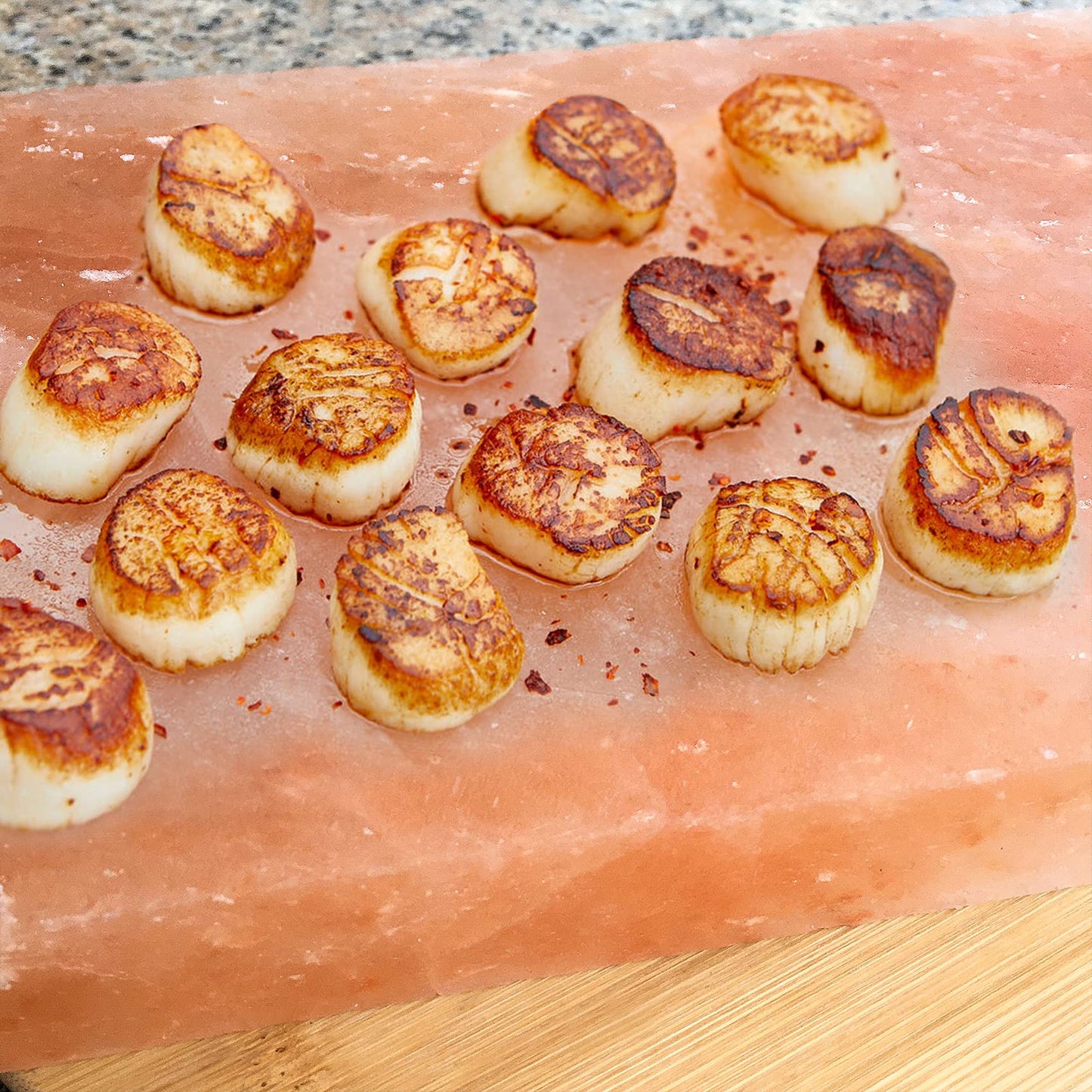 Onlyfire Himalayan Salt Block For Grilling, Cooking, Searing, Cutting and Serving, 12" X 8" X 1.5" Food Grade Himalayan Pink Salt Stone Natural Salt Rock, BBQ Cooking Gifts for Cooks, Men, Women, Chef