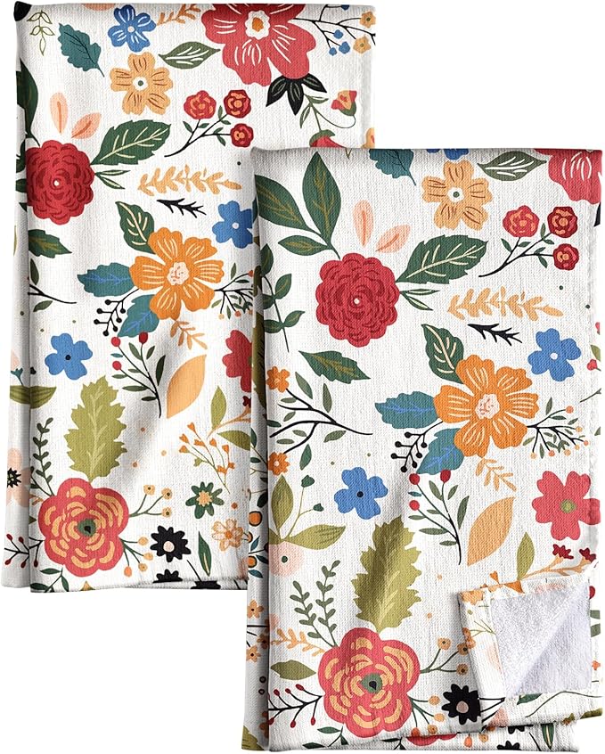 Cotton Kitchen Towels Set of 2