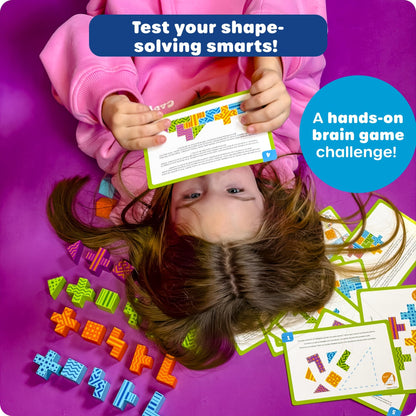 Learning Resources STEM Explorers Brainometry - 3d Puzzle, Brain Games, Brainteaser, Building Logic Toys, Gifts For Boys and Girls, Fine Motor Skills , Pattern Blocks, Math Manipulatives