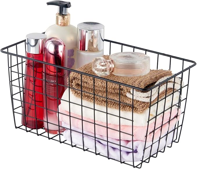 3 Pack【Extra Large】Hanging Kitchen Basket, Wire Storage Basket,