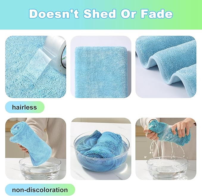 JOYMOOP Microfiber Towels for Cars, 35.4" x 23.6" Car Drying Towel, Quick