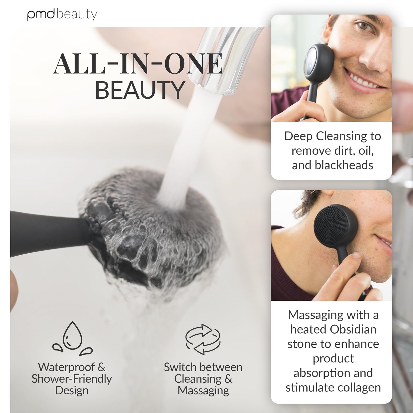 PMD Beauty Clean Pro OB - Smart Facial Cleansing Device