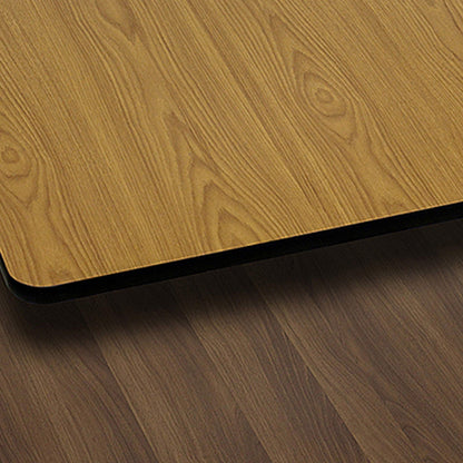 Flash Furniture Glenbrook 24'' x 42'' Rectangular Table Top with Natural or Walnut Reversible Laminate Top
