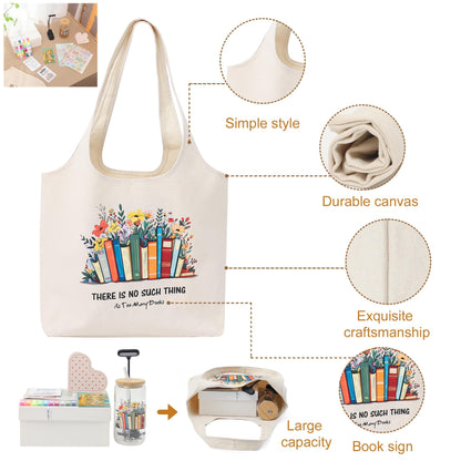 ZHSHWAT Book Lovers Gifts Set for Women - 10PCS Luxury Reading Gift Box with Reading Light & Tote, Book Club Birthday Christmas Gifts for Bookworm Readers