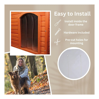 Trixie 39573 Plastic Door for Natura Dog Kennel # 39553 34 52 cm