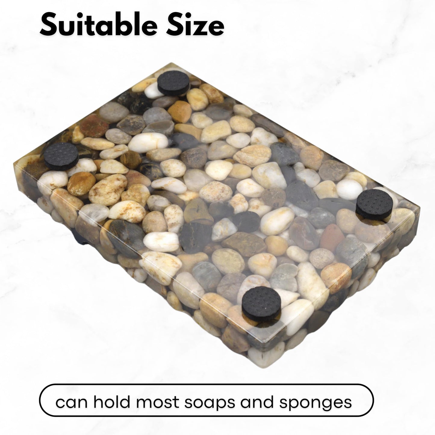 Soap Dish for Bar Soap, Decorative Soap Dish for Shower, Soap Bar Holder for Bathroom Sink, Soap Holder Soap Tray