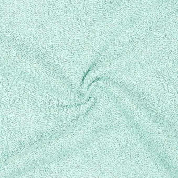 Amazon Basics face Towels for bathroom, 100% Cotton Extra Absorbent washcloth