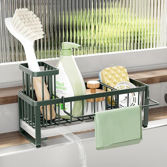 SWTYMIKI Sponge Holder for Kitchen Sink