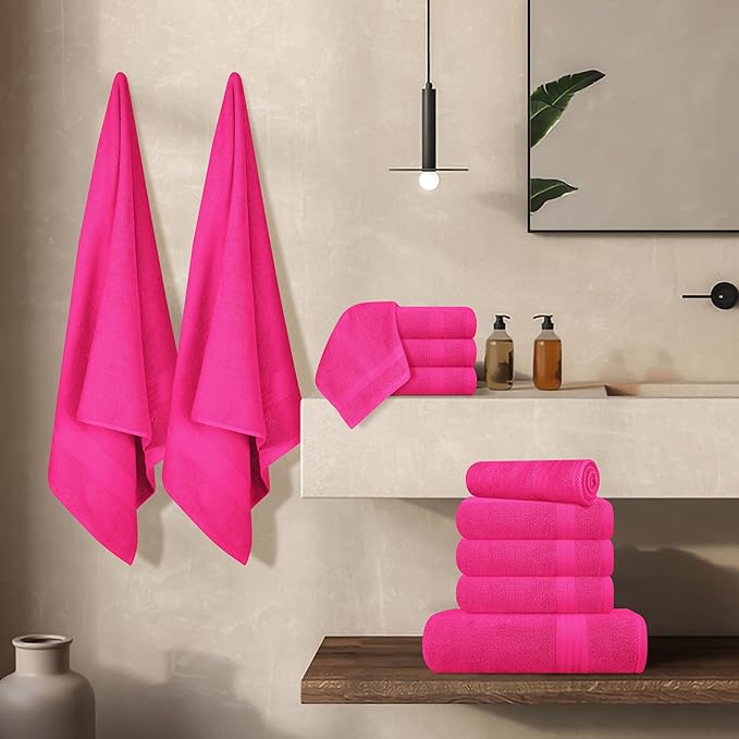 GLAMBURG Ultra Soft 24-Piece Towel Set