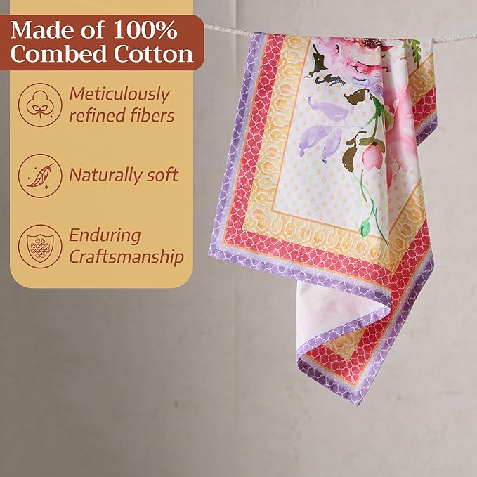 Maison d' Hermine Kitchen Towel 100% Combed Cotton Premium Set of 3