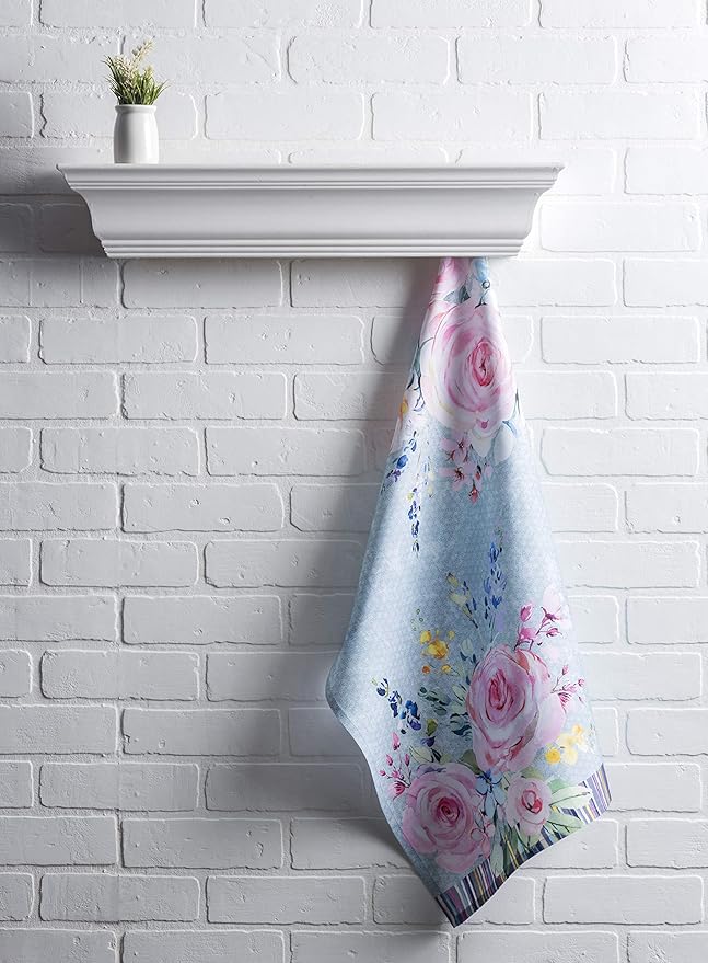 Maison d' Hermine Kitchen Towels Set of 3 100% Cotton 27.50" x 20" Reusable