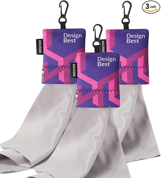 SEIBER Eyeglass Cleaning Microfiber Cloth, 7 x 7 inch Glasses Cloth