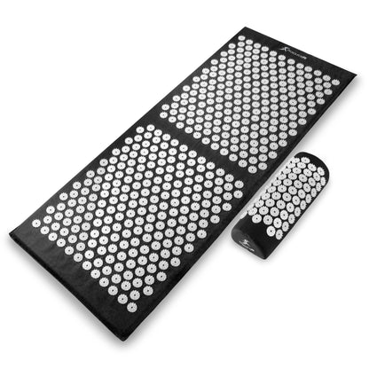 ProsourceFit Acupressure Mat and Pillow Set for Back/Neck Pain Relief and Muscle Relaxation