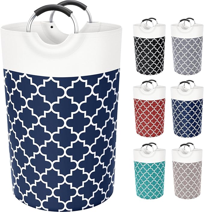 Large Laundry Basket Laundry Hamper Bag Washing Bin Clothes Bag Collapsible Tall
